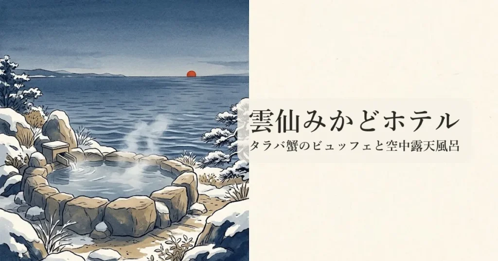 雲仙みかどホテル のイメージイラスト
